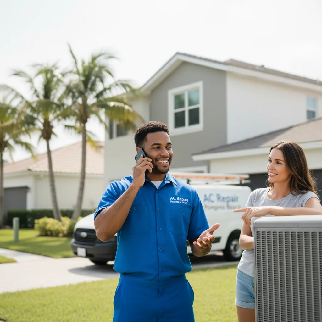 AC Repair Pompano Beach customer support in Falls City